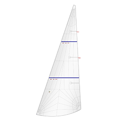 J/24 Tri-Radial S.F. Class Jib