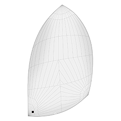 J/111 A1.5 Asymmetrical Light Spinnaker - SK60