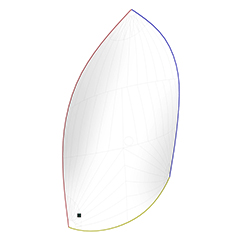 Melges 20 A2 Airx Spinnaker - Double Patch