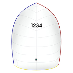 Thistle Spinnaker Cross Cut