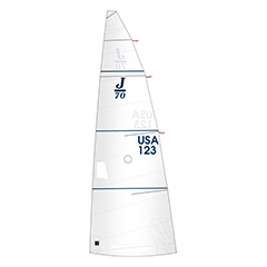 J/70 Mainsail Cross Cut CM-2