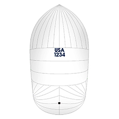 J/22 Spinnaker - AIRX 650