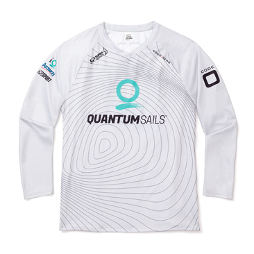 Quantum Racing Isobar V-Neck Long Sleeve Tech Shirt