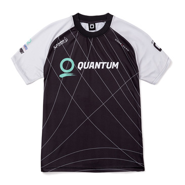 Quantum Racing Black Short Sleeve Tech Shirt