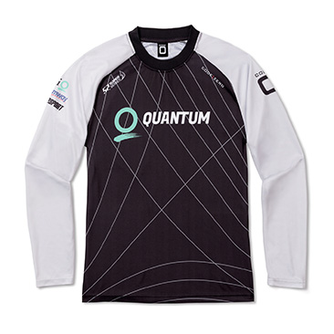 Quantum Racing Black Long Sleeve Tech Shirt