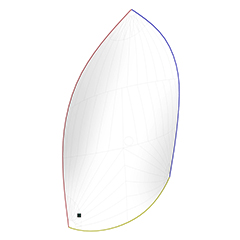 Melges 20 A2.5 Airx Spinnaker - Double Patch